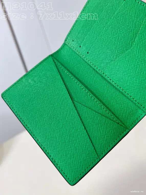 WIS LOUIS VUITTON Pocket cm Organizer-7.5*11.1*1 0601